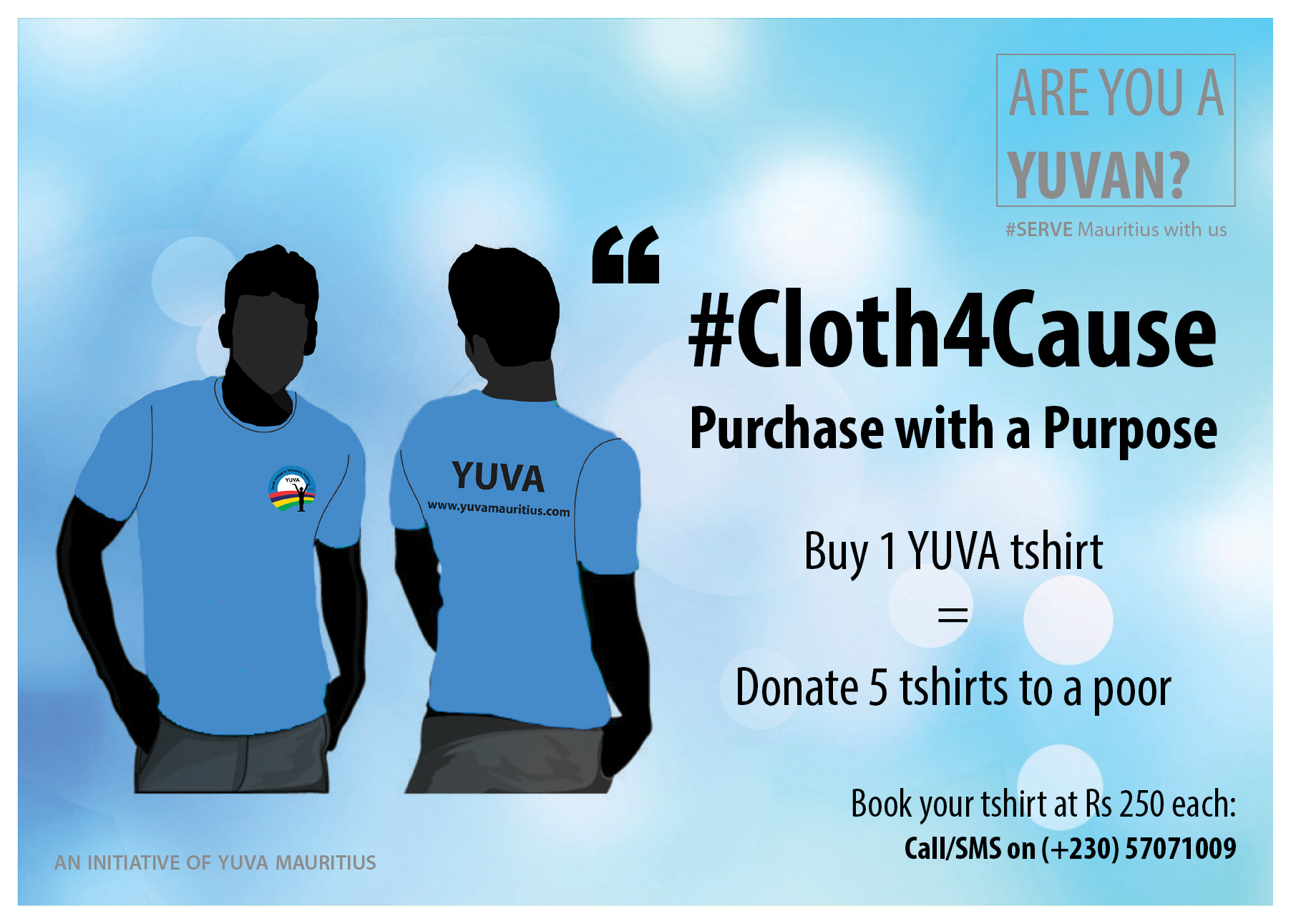 #Cloth4Cause: Purchase with a Purpose