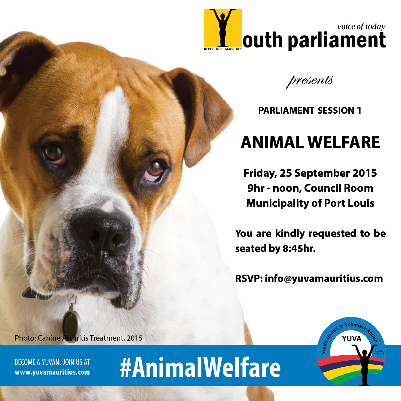 Animal Welfare & Rights: Mauritius Youth Parliament