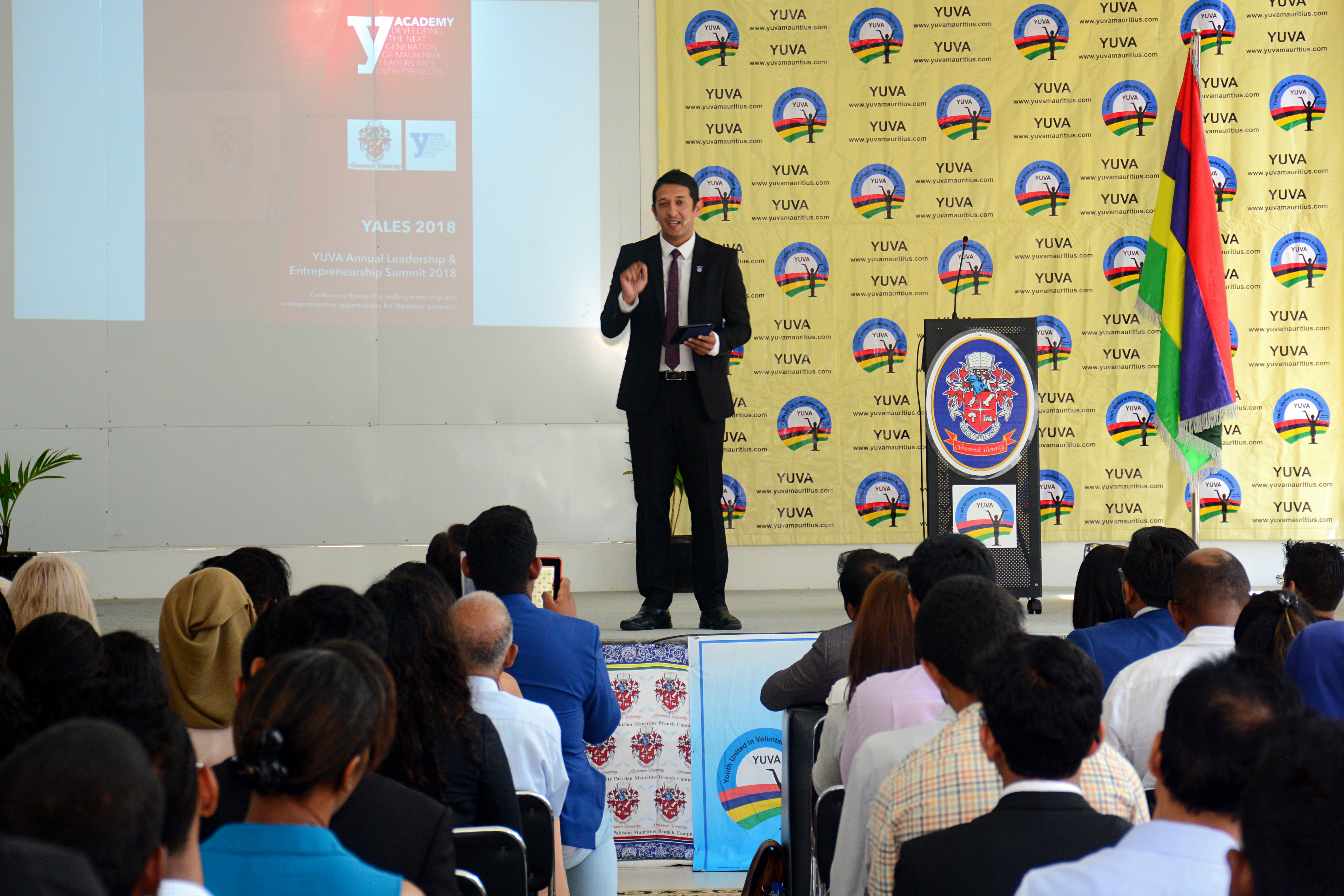 YUVA Annual Leadership & Entrepreneurship Summit at Greenwich University
