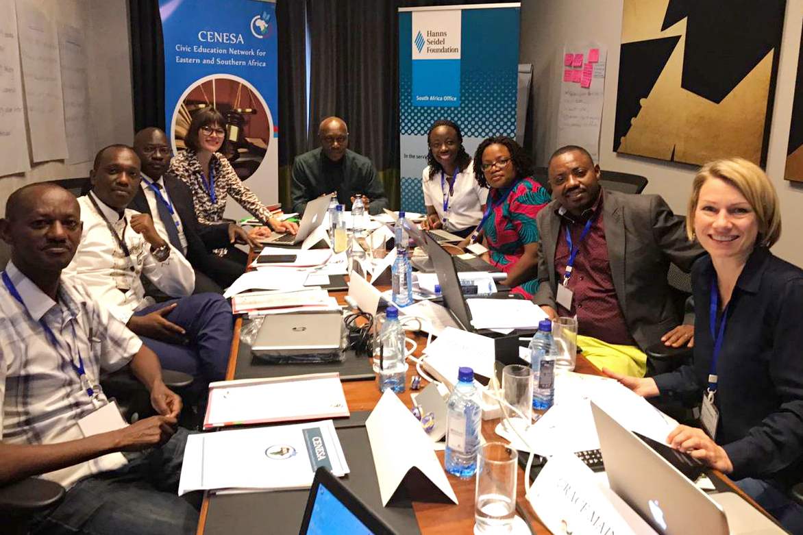 YUVA Academy admitted to Civic Education Network for Eastern and Southern Africa (CENESA) by Interim Steering Committee in Kenya
