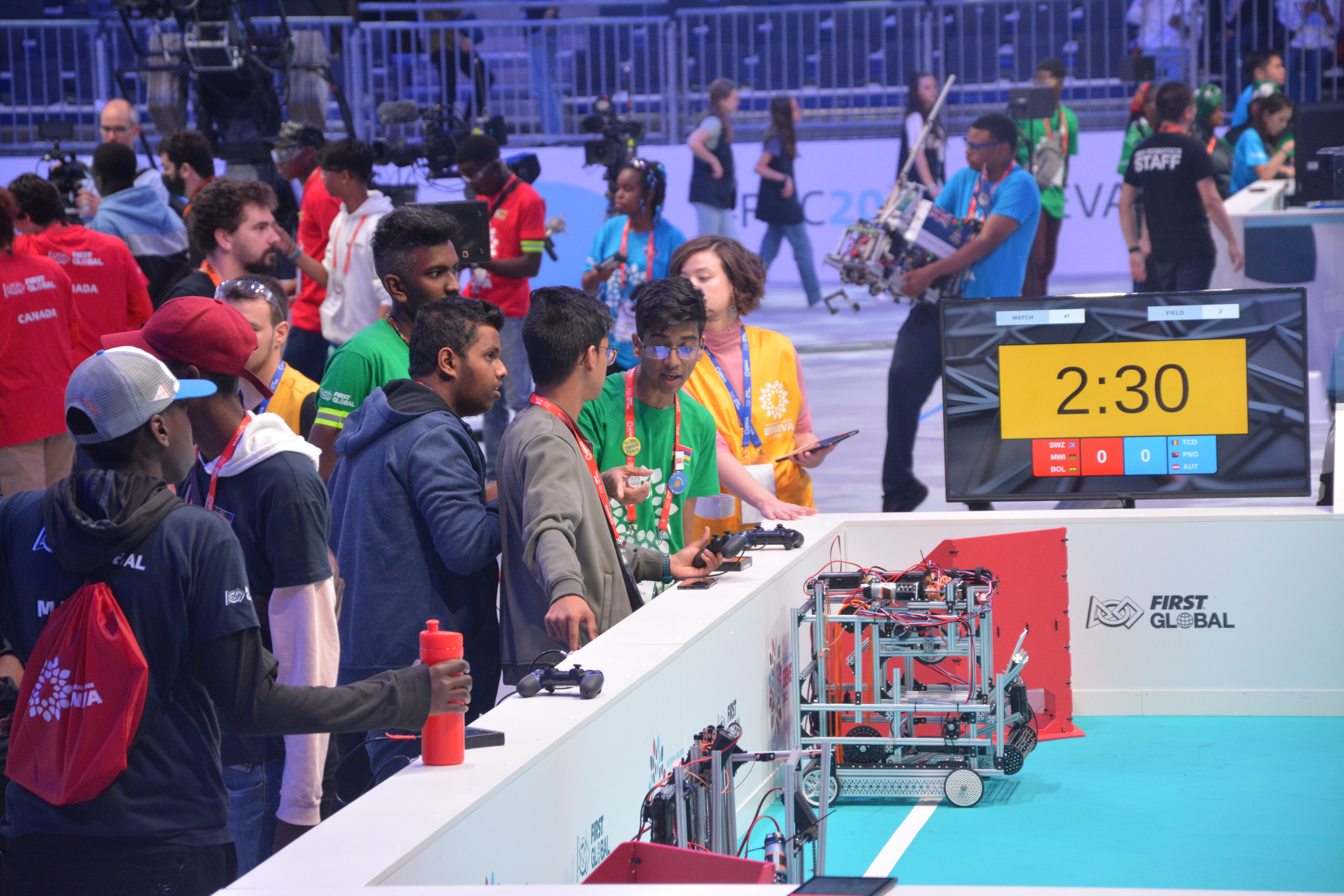 FIRST Global Challenge 2022 - Mauritius in Geneva