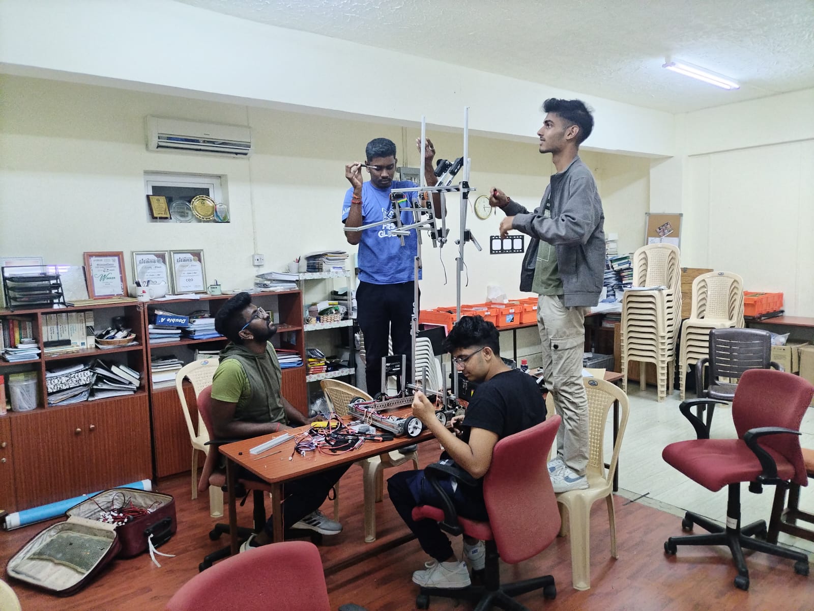 Team Mauritius Gears Up for 2024 FIRST Global Challenge: Robot Nearly Ready for Athens