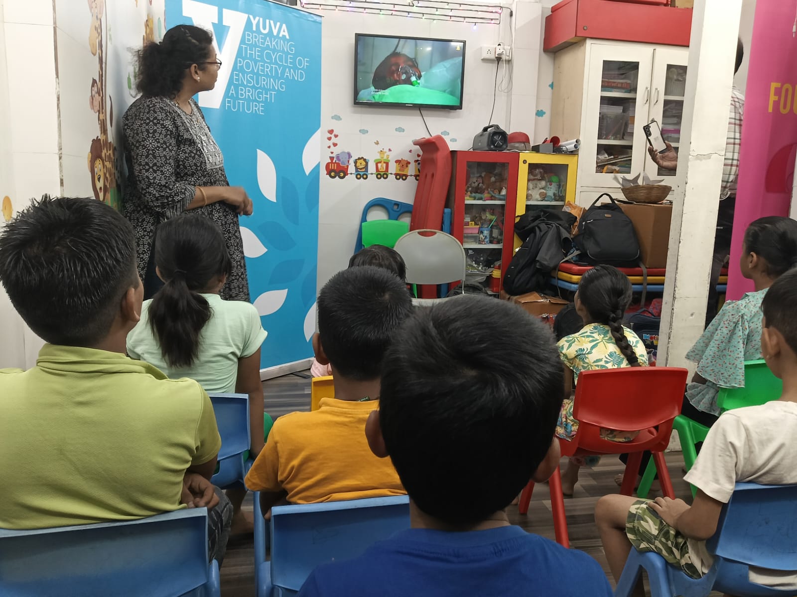 Reclaiming Childhood: Screen Time Awareness Session at Janvi Charitable Trust, Mumbai