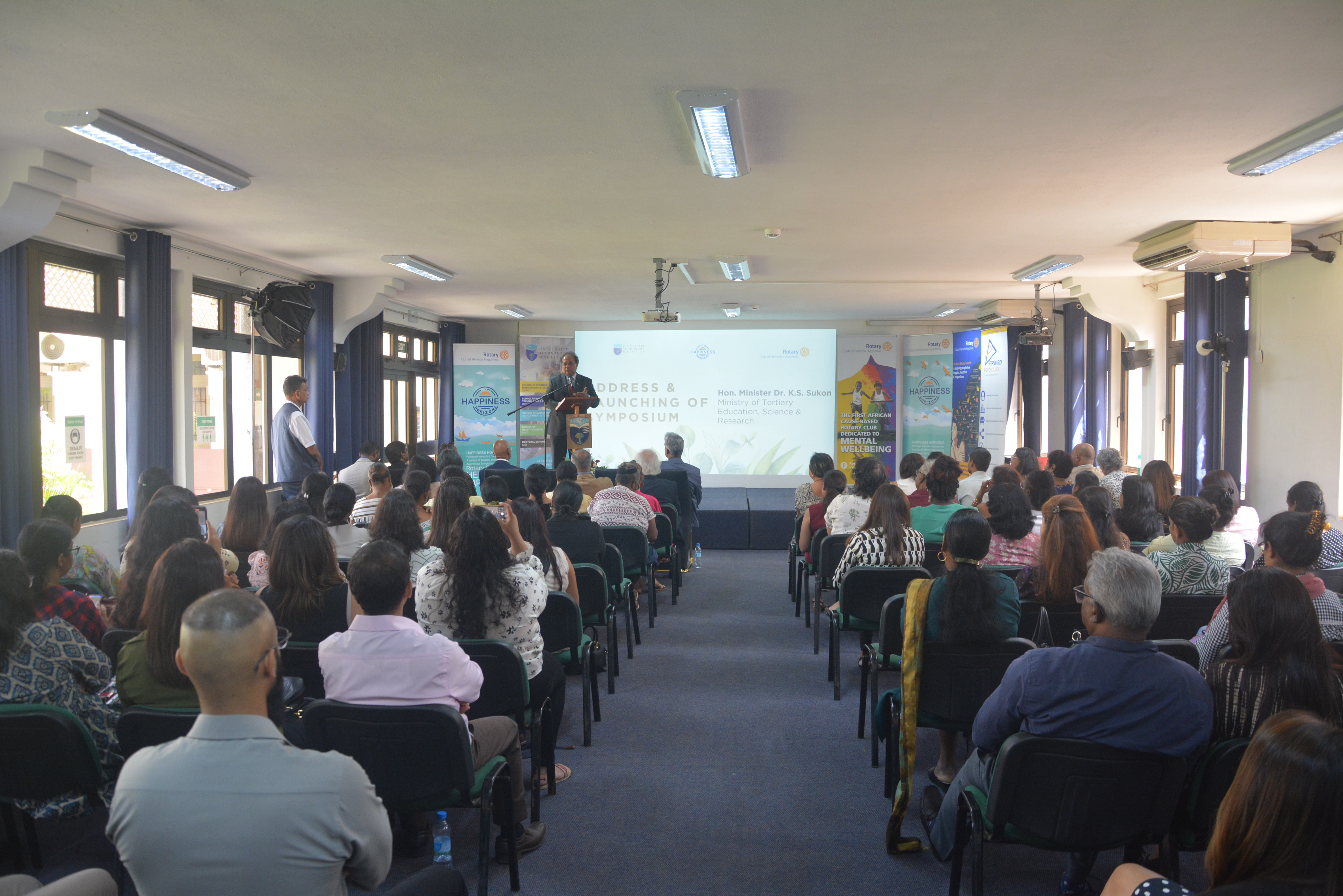 YUVA Mauritius Attends Mental Health and Well-Being Symposium at University of Technology