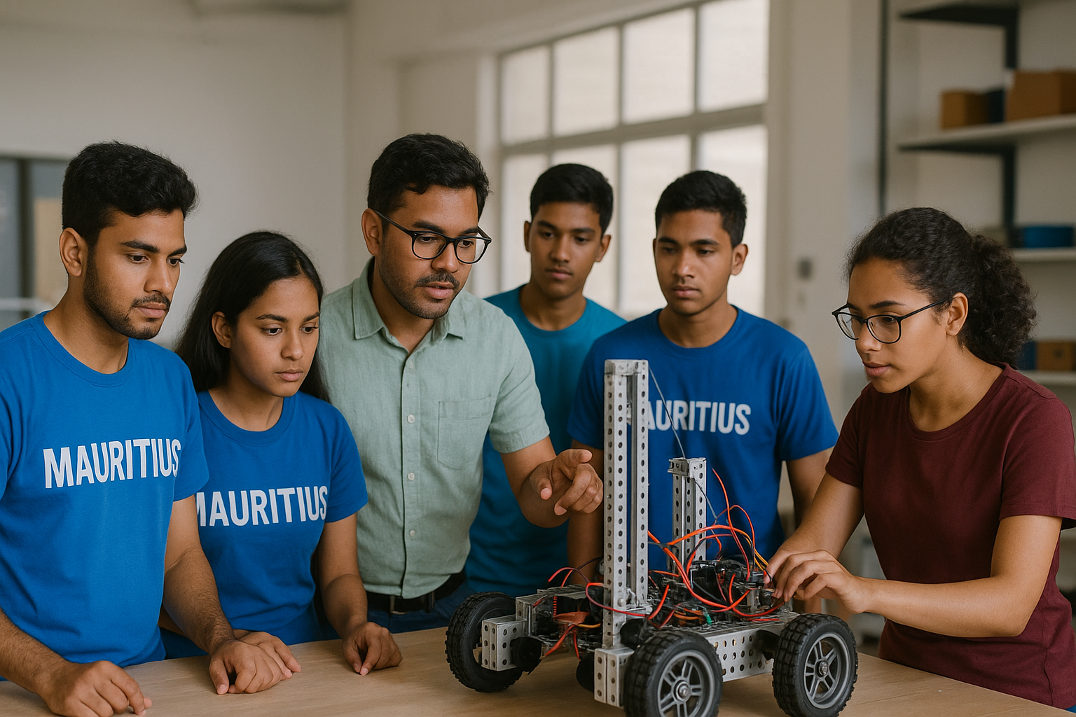 Mauritius Robotics Team Gears Up for FIRST Global Challenge 2025